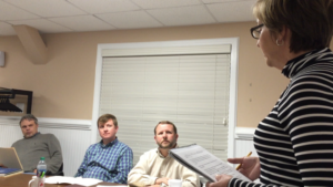 Nancy Adams speaks before the Demorest City Council