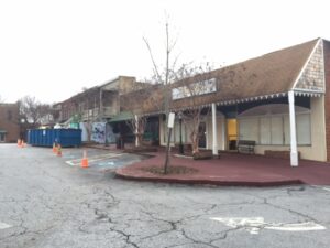 Six buildings burned on March 5, 2014. Two were destroyed. The City of Clarkesville is now trying to rebuild. The clean-up now underway is the first phase.