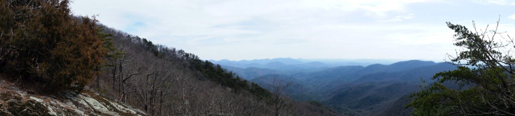 panorama from preacher's rock