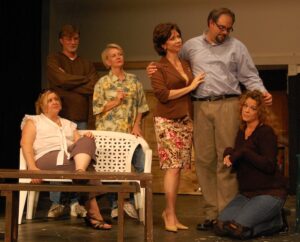 Justin Dudkiewicz and the  2008 HCT cast of Sylvia.