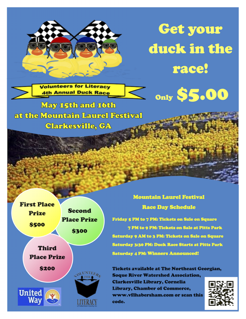 2015 Duck Race Information