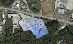 Clarkesville Station Proposal mapped location with overlay