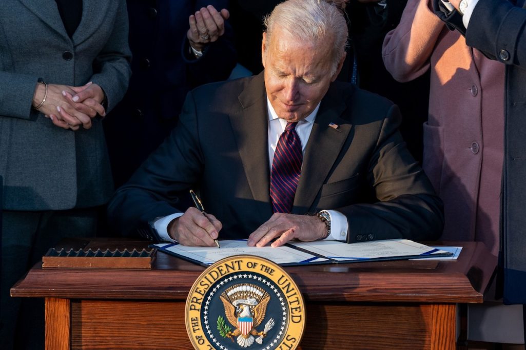 Biden signs $1.2T infrastructure bill, says ‘America is moving again’