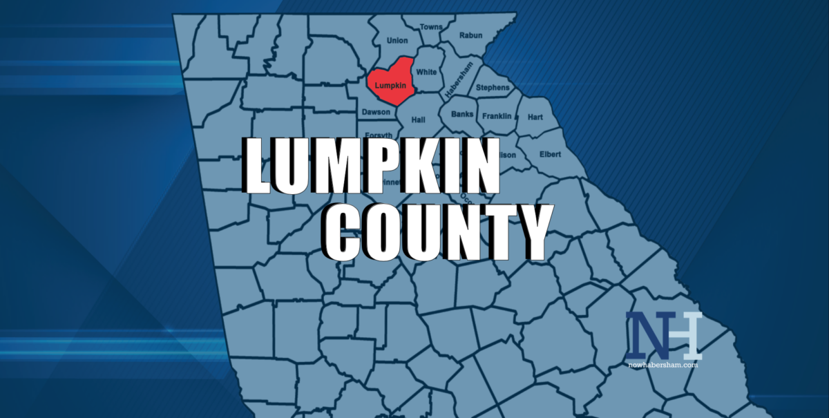 Lumpkin County map
