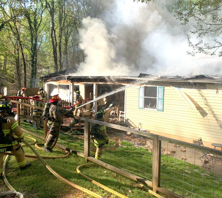 Hall County Fire Rescue responds to house fire - Now Habersham