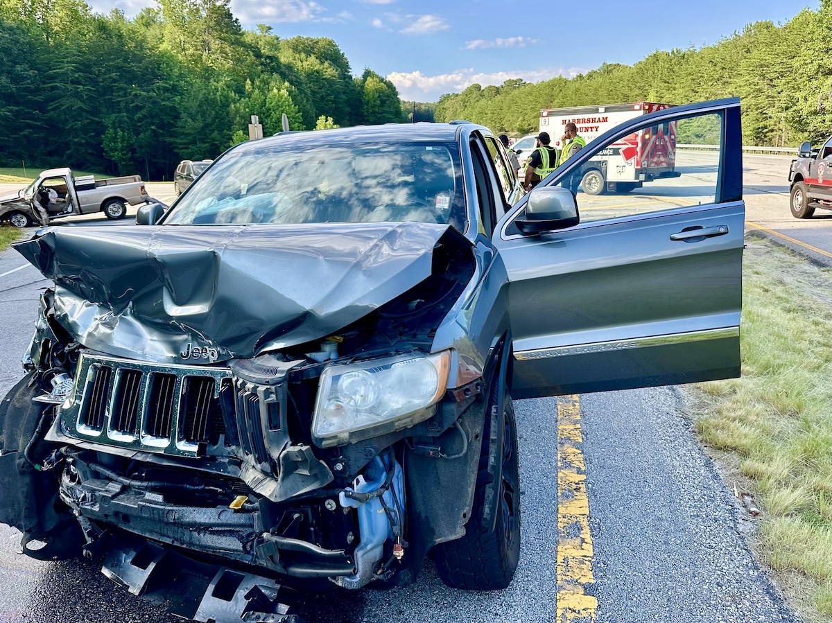 GSP identifies alleged DUI driver, 2 others injured in wreck near