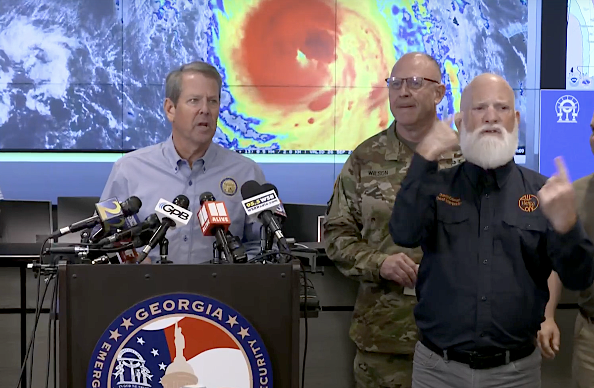 Georgians brace for widespread damage as hurricane Helene nears 