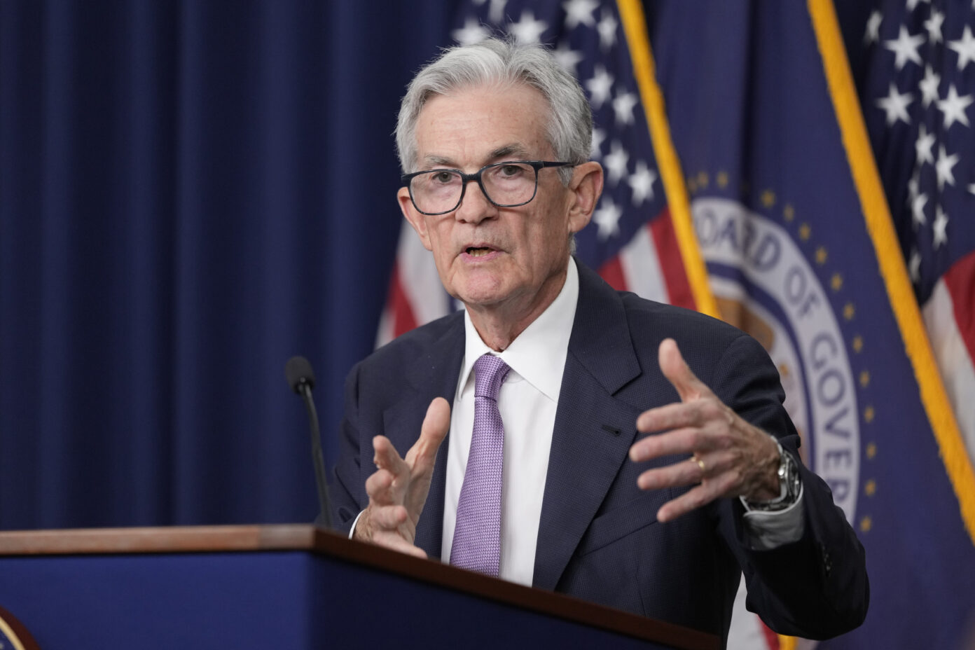 Federal Reserve cuts key rate by sizable halfpoint, signaling end to