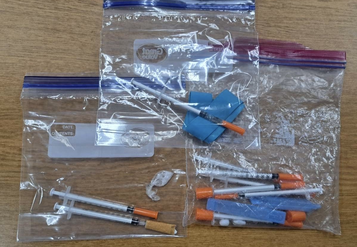 Authorities seize paraphernalia, methamphetamines from 'makeshift