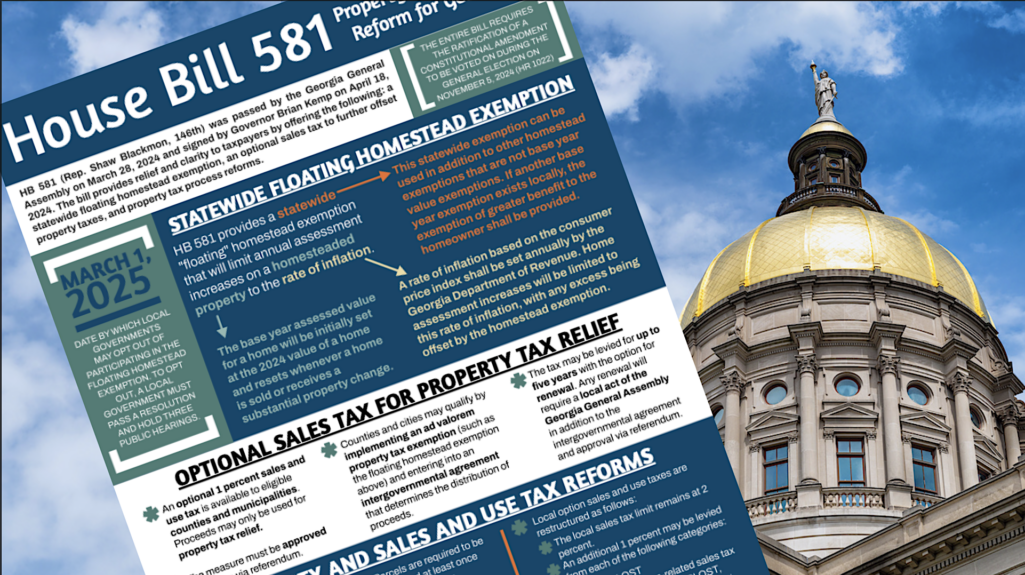 Local governments face staying in HB 581 or opting out - Now Habersham