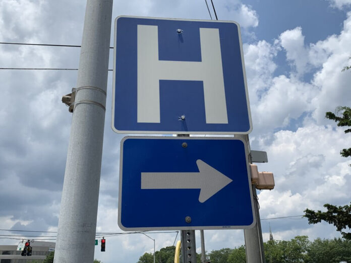 hospital-sign