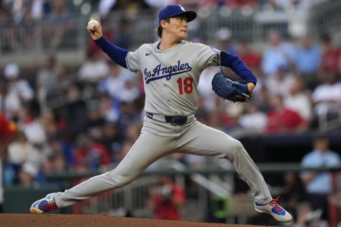 Dodgers Braves Baseball