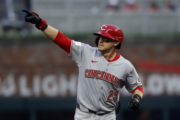 Reds Braves Baseball