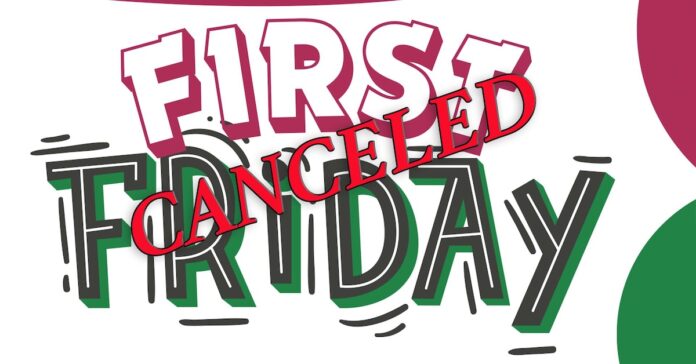 Clarkesville First Friday Cancelled