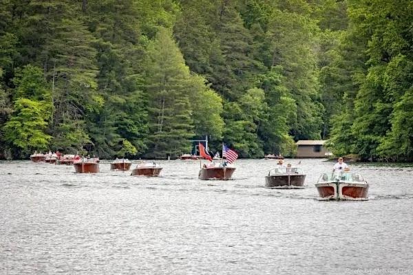 Lake Burton Wooden Boat Parade