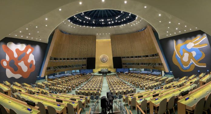 United Nations General Assembly hall