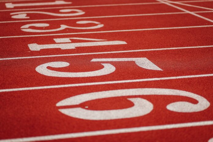 high school running track