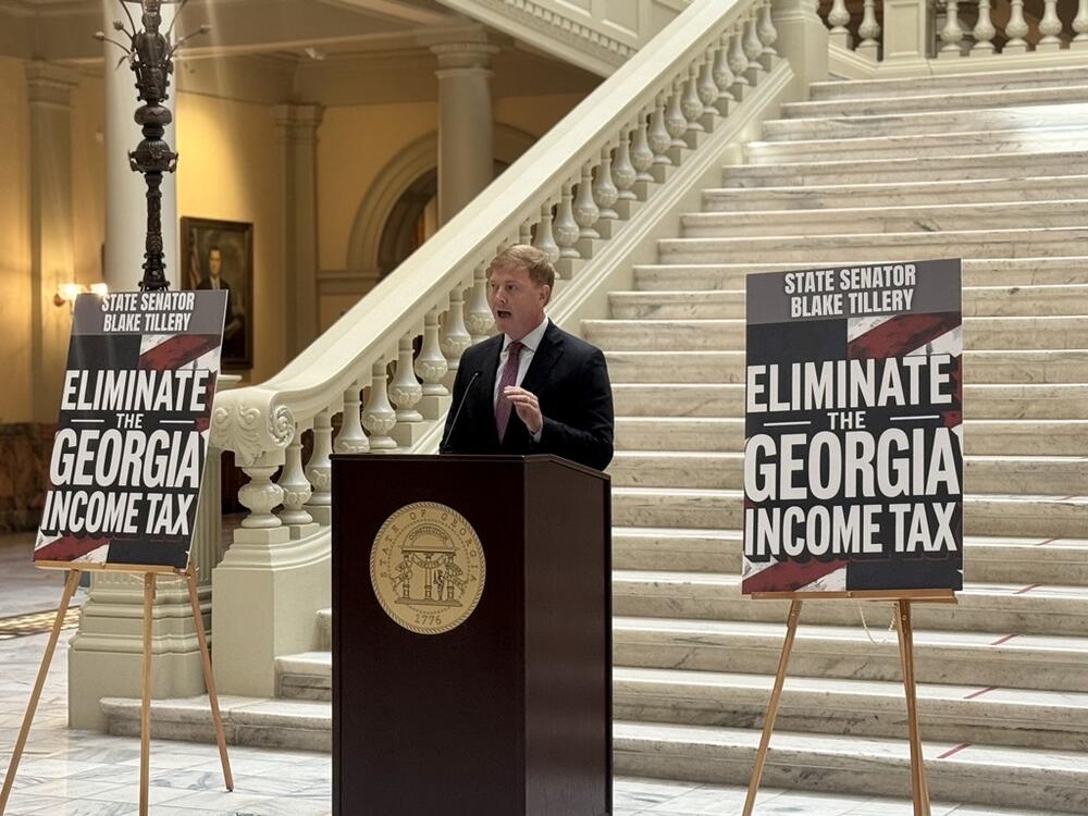 Tillery pushes to make Georgia 10th state with no income tax