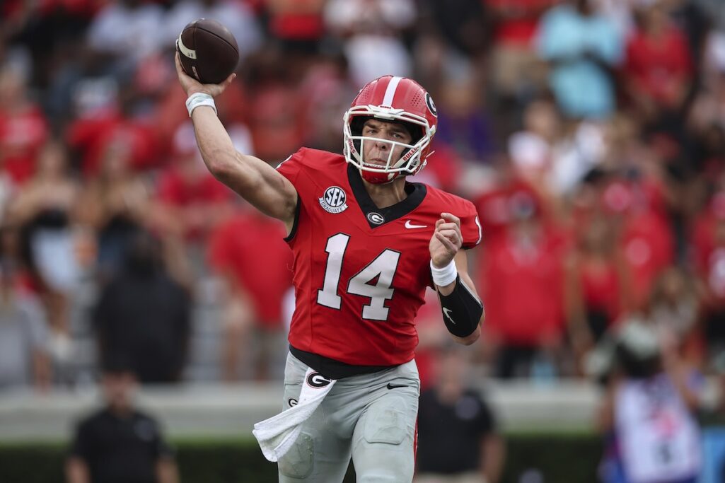 No. 6 Georgia QB Stockton looking for more explosive offense in his first road start at Tennessee