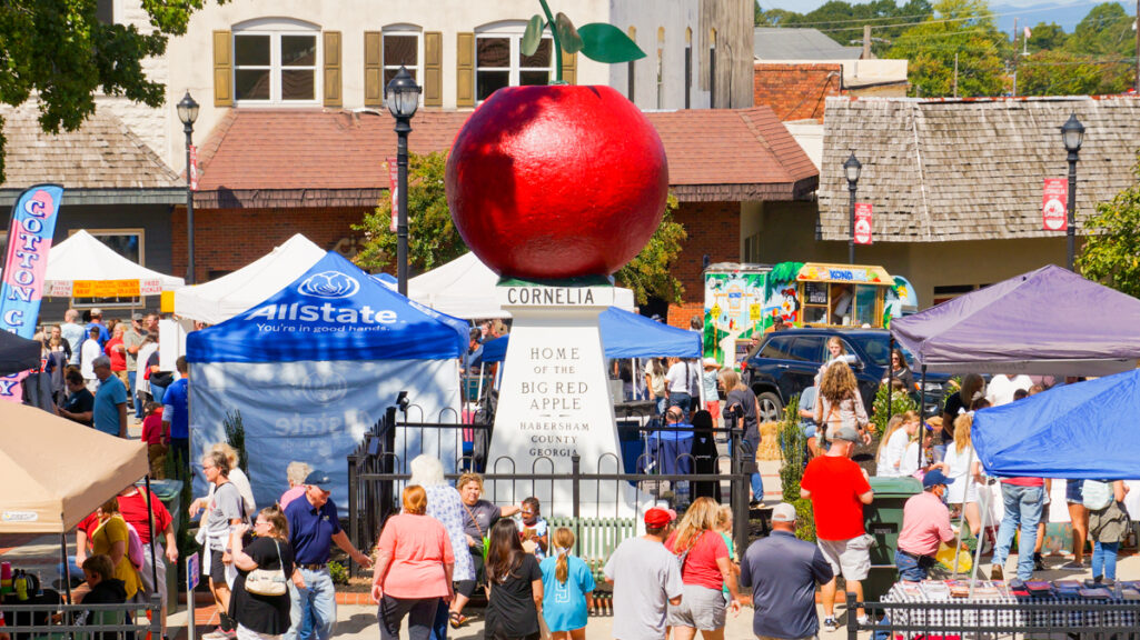 Road closures ahead of Cornelia’s Big Red Apple Festival