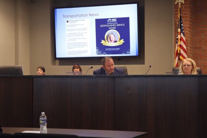 Patrick Franklin honoring Walker