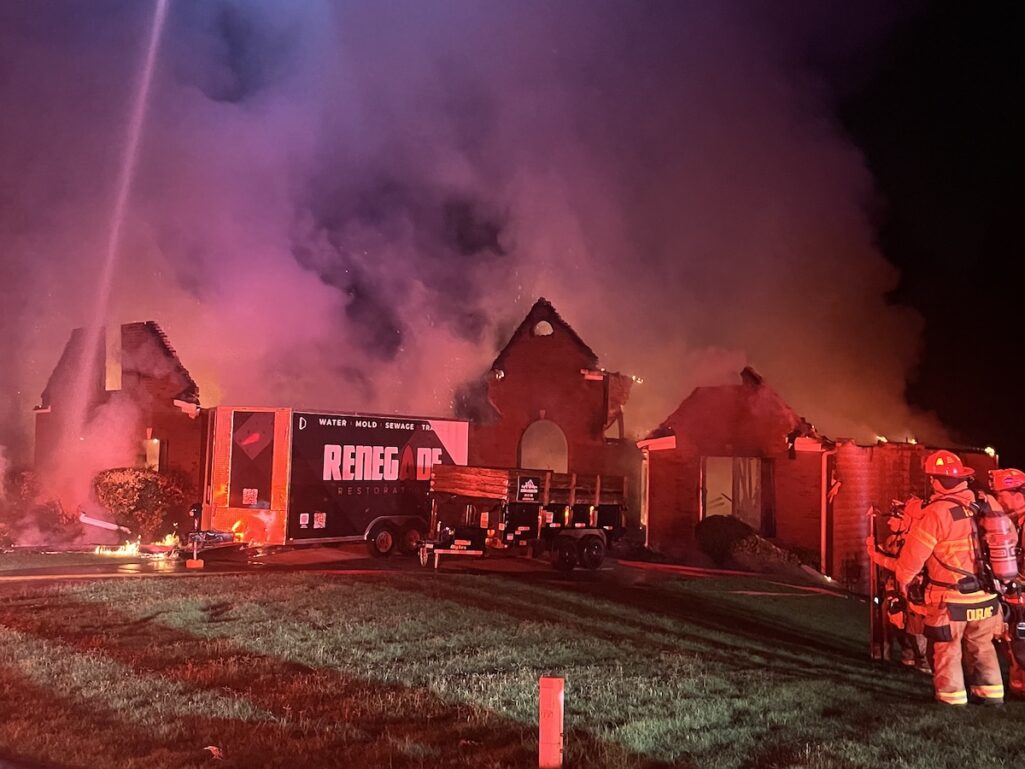 Hall County woman charged with arson after Saddlehorse Drive fire
