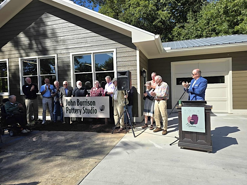 John Burrison Pottery Studio opens at Sautee Nacoochee Center