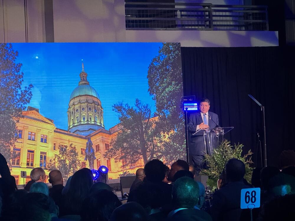 Georgia Democrats rally around condemnation of Trump at their annual fundraising dinner