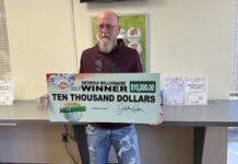 Birthday Surprise: Gainesville man claims $10,000 lottery win