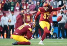 Falcons sign kicker Zane Gonzalez after releasing Parker Romo for costly missed extra point