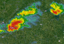 Severe storm brings hail, strong winds to parts of Northeast Georgia