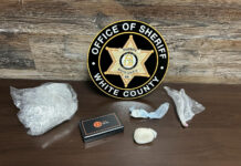 Warrant service leads to meth trafficking arrest in White County