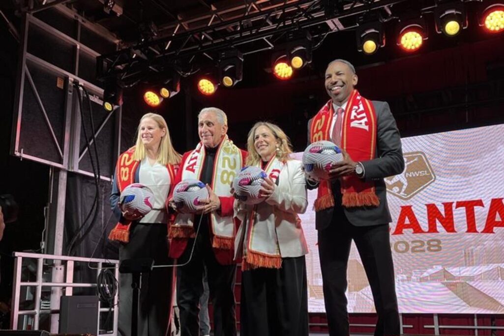‘I cannot wait.’ Young athletes celebrate Atlanta women’s soccer pro league expansion announcement