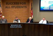 Habersham County Board of Education honors staff, approves calendar and personnel changes